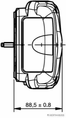 H+B Elparts 83840001 Combination Rearlight 83840001