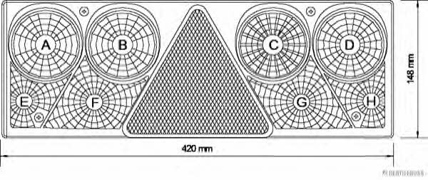 H+B Elparts Combination Rearlight – price