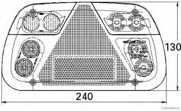 H+B Elparts Combination Rearlight – price