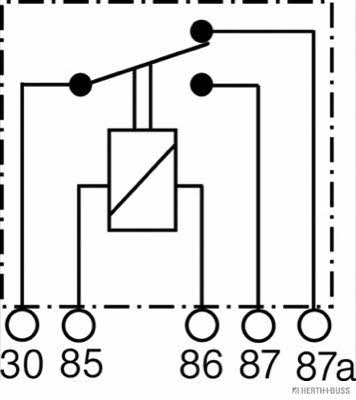 75613151 H+B Elparts Relay, main current