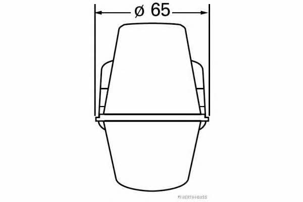 82710042 H+B Elparts Position lamp
