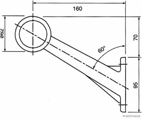 H+B Elparts Position lamp – price