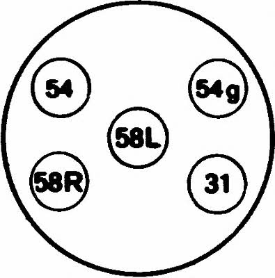 8JB001940001 Hella Socket