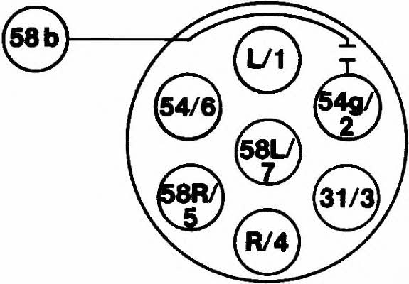 8JB001943011 Hella Socket