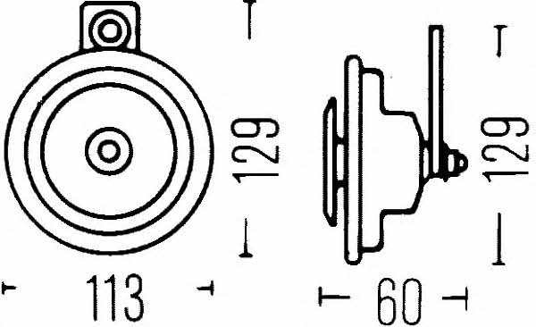 Hella 3BB 002 768-151 Alarm, set 3BB002768151 3BB002768151 Hella Alarm, set