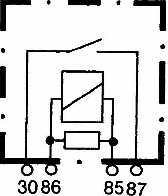 Relay Hella 4RA 007 791-011