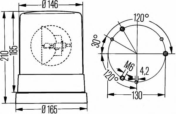 Hella Flashing beacon – price [object Object] PLN
