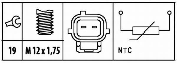 6PT009309411 Hella Coolant temperature sensor
