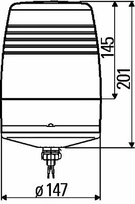 Flashing beacon Hella 2RL 008 990-021