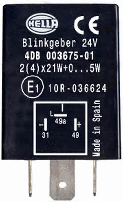 Direction indicator relay Hella 4DB 003 675-011