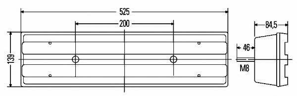 Hella Tail lamp right – price [object Object] PLN