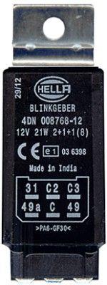 Hella 4DN 008 768-127 Direction indicator relay 4DN008768127