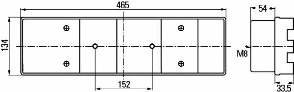 Hella Tail lamp right – price [object Object] PLN