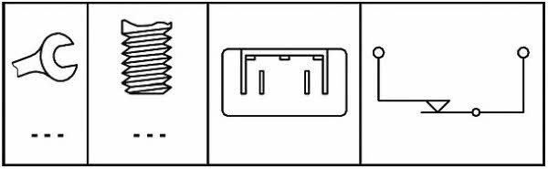 Brake light switch Hella 6DD 008 622-621