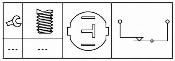 Brake light switch Hella 6DD 179 465-031