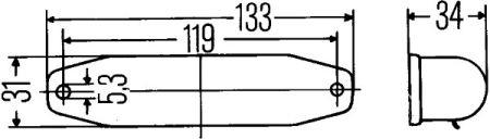 Hella 2AB 001 208-021 Halogen lamp 12V 2AB001208021