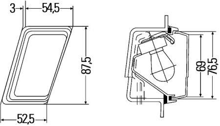2BM004312051 Hella Running repeater