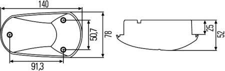 Running repeater Hella 2BM 008 355-001