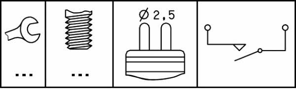 Hella 6ZF 008 621-051 Reverse gear sensor 6ZF008621051