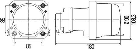 1AL009997001 Hella Headlamp