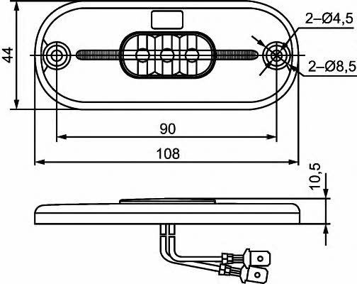 2TM357009011 Hella Combination Rearlight