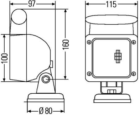 Hella Additional light headlight – price [object Object] PLN