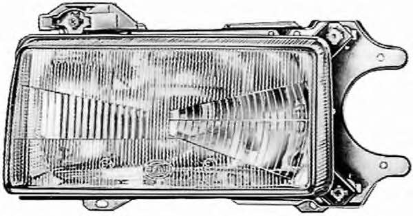 Headlight right Hella 1AG 004 580-161