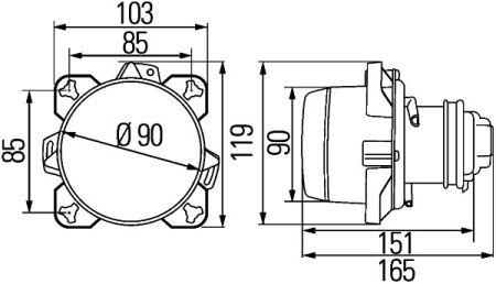 Buy Hella 1BL 008 193-027 at a low price in United Arab Emirates!