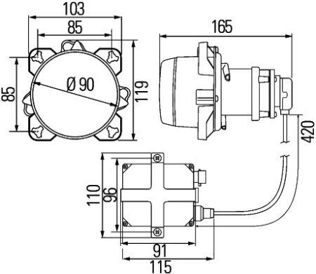 Buy Hella 1BL008194027 – good price at EXIST.AE!