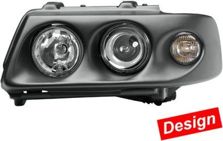 Hella 1DL 008 522-801 Main headlights, set 1DL008522801