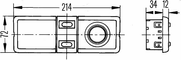 Indoor lighting lamp Hella 2JA 006 447-041