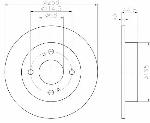 Buy Hella-Pagid 8DD 355 105-171 at a low price in United Arab Emirates!