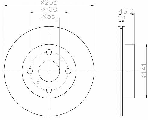 Buy Hella-Pagid 8DD 355 107-281 at a low price in United Arab Emirates!
