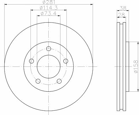 Buy Hella-Pagid 8DD 355 107-891 at a low price in United Arab Emirates!