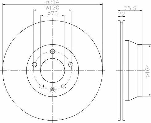 Buy Hella-Pagid 8DD 355 109-801 at a low price in United Arab Emirates!