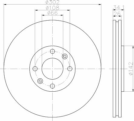 Buy Hella-Pagid 8DD 355 111-321 at a low price in United Arab Emirates!