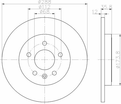 Buy Hella-Pagid 8DD 355 111-811 at a low price in United Arab Emirates!