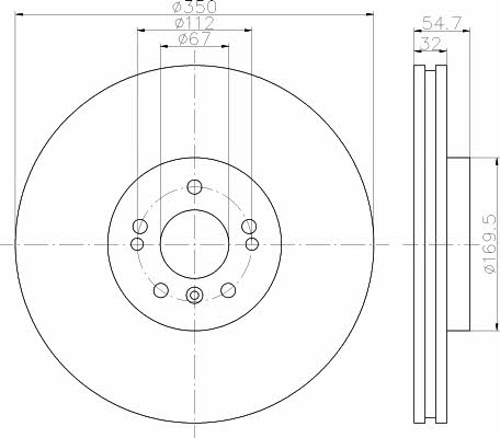 Buy Hella-Pagid 8DD 355 113-191 at a low price in United Arab Emirates!