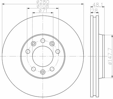 Buy Hella-Pagid 8DD 355 113-661 at a low price in United Arab Emirates!