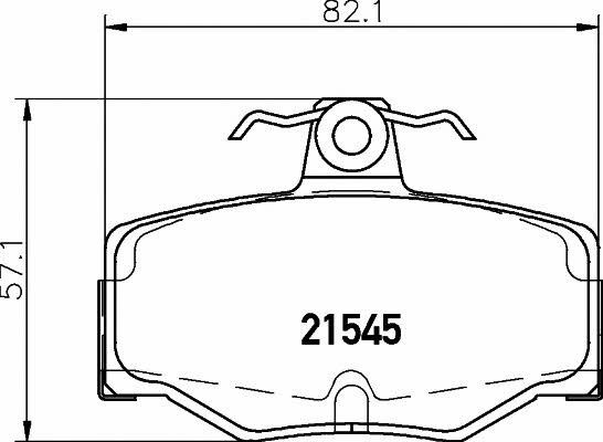 Buy Hella-Pagid 8DB 355 018-021 at a low price in United Arab Emirates!