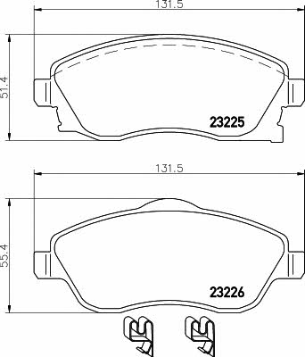 Buy Hella-Pagid 8DB 355 018-511 at a low price in United Arab Emirates!