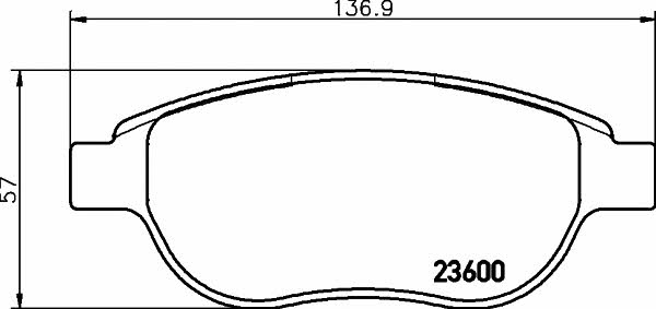 Buy Hella-Pagid 8DB 355 018-871 at a low price in United Arab Emirates!