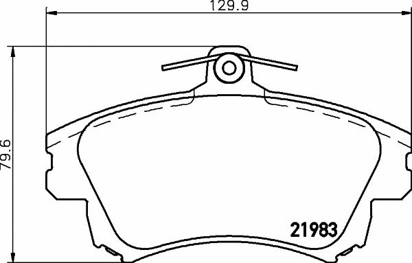 Buy Hella-Pagid 8DB 355 006-711 at a low price in United Arab Emirates!