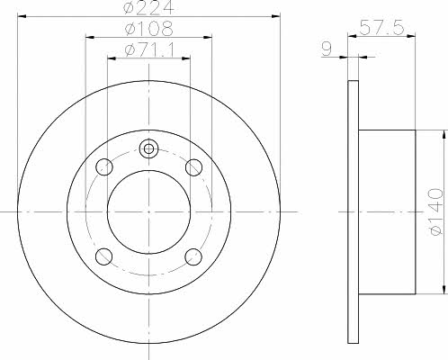 Buy Hella-Pagid 8DD 355 103-011 at a low price in United Arab Emirates!