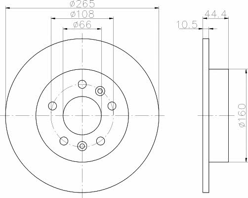 Buy Hella-Pagid 8DD 355 103-531 at a low price in United Arab Emirates!