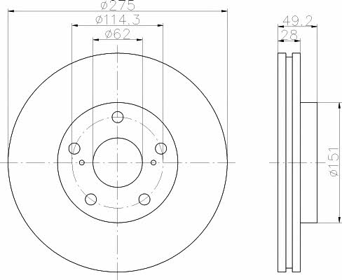 Buy Hella-Pagid 8DD 355 104-931 at a low price in United Arab Emirates!