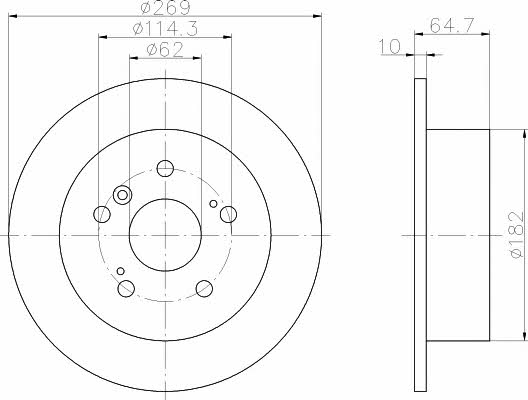 Buy Hella-Pagid 8DD 355 105-091 at a low price in United Arab Emirates!