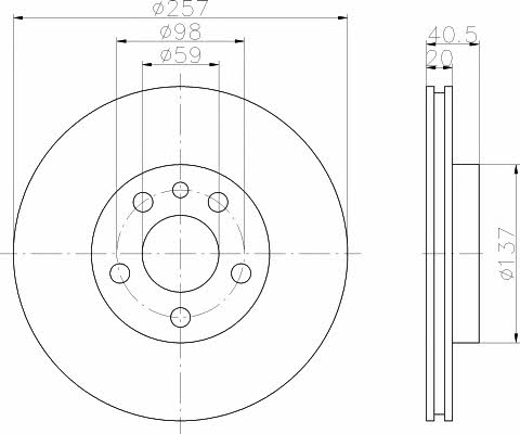 Buy Hella-Pagid 8DD 355 105-621 at a low price in United Arab Emirates!