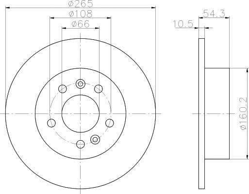 Buy Hella-Pagid 8DD 355 106-441 at a low price in United Arab Emirates!