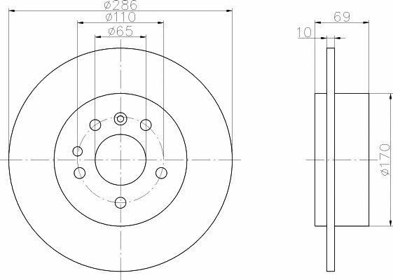 Buy Hella-Pagid 8DD 355 107-001 at a low price in United Arab Emirates!